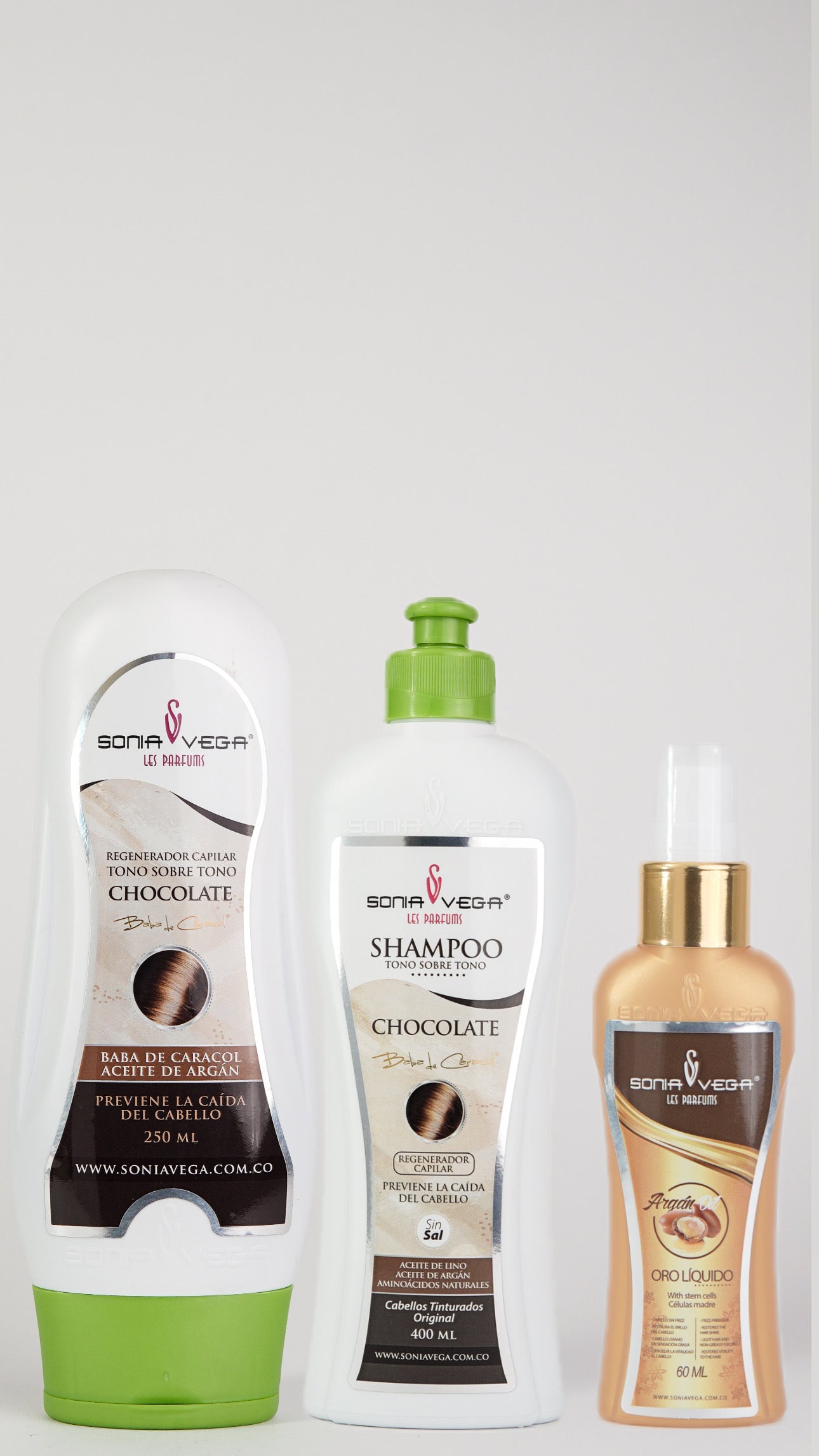 Matizante chocolate + Shampoo chocolate obsequiamos un aceite de Argan