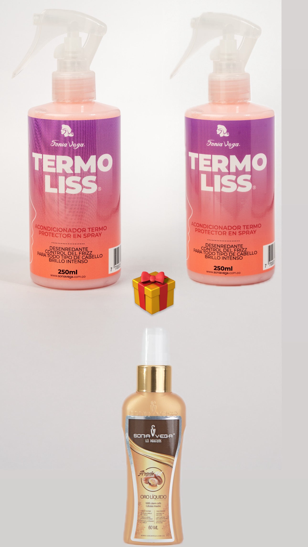 Compras 2 Termoliss y te obsequiamos Aceite de Argan
