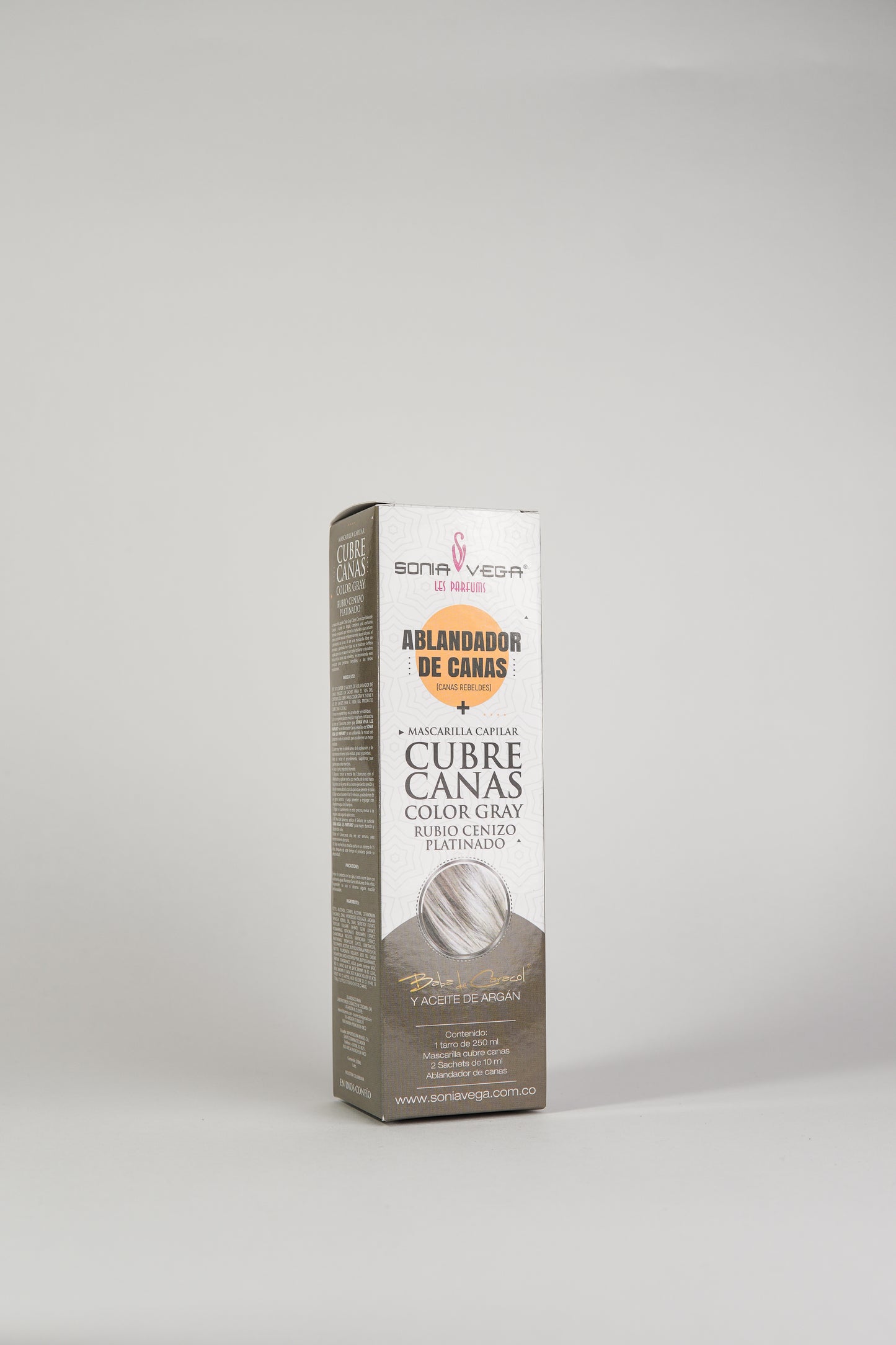 Cubre canas Rubio Cenizo Platinado