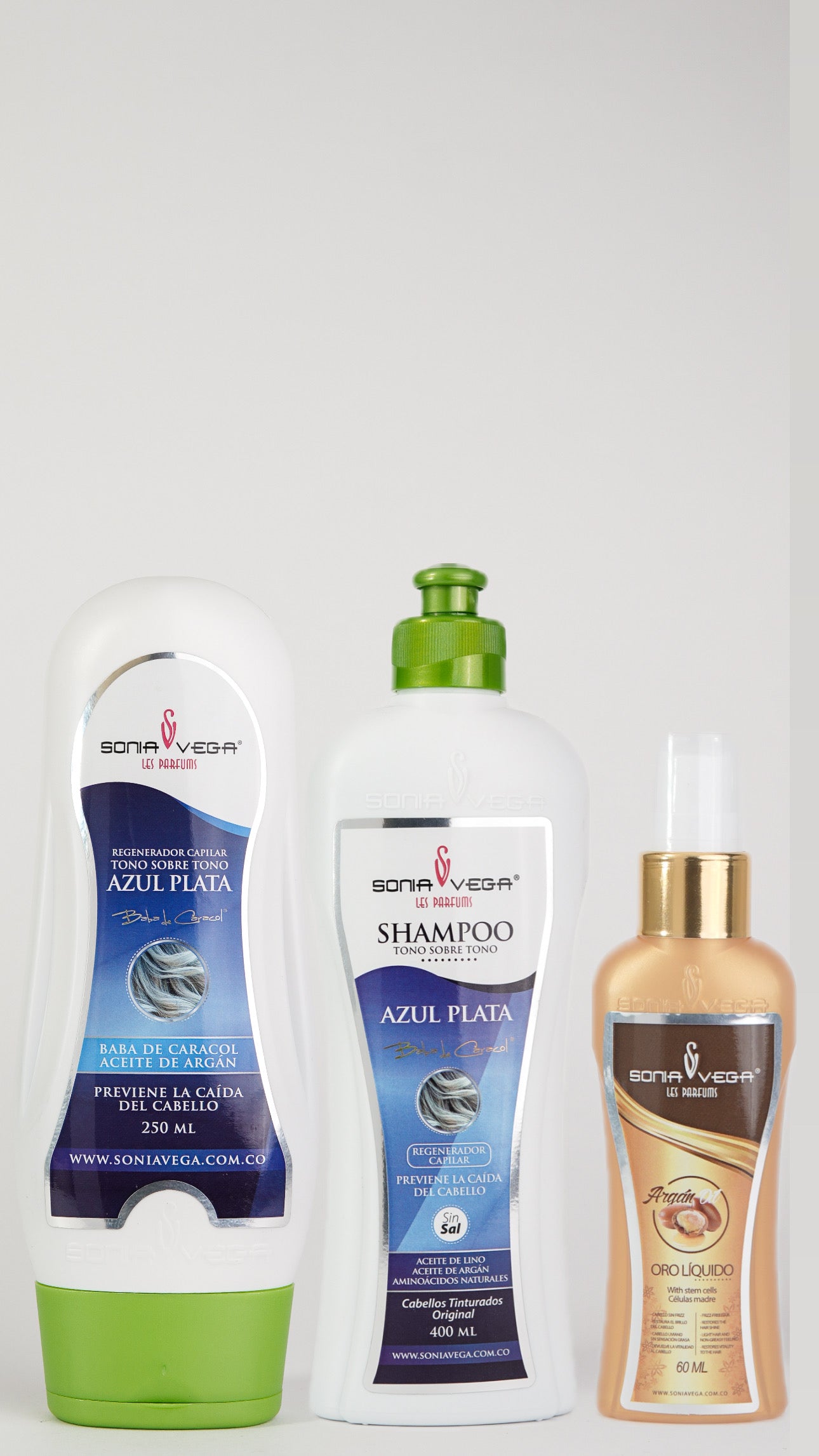 Matizante Azul + Shampoo Azul obsequiamos un aceite de Argan