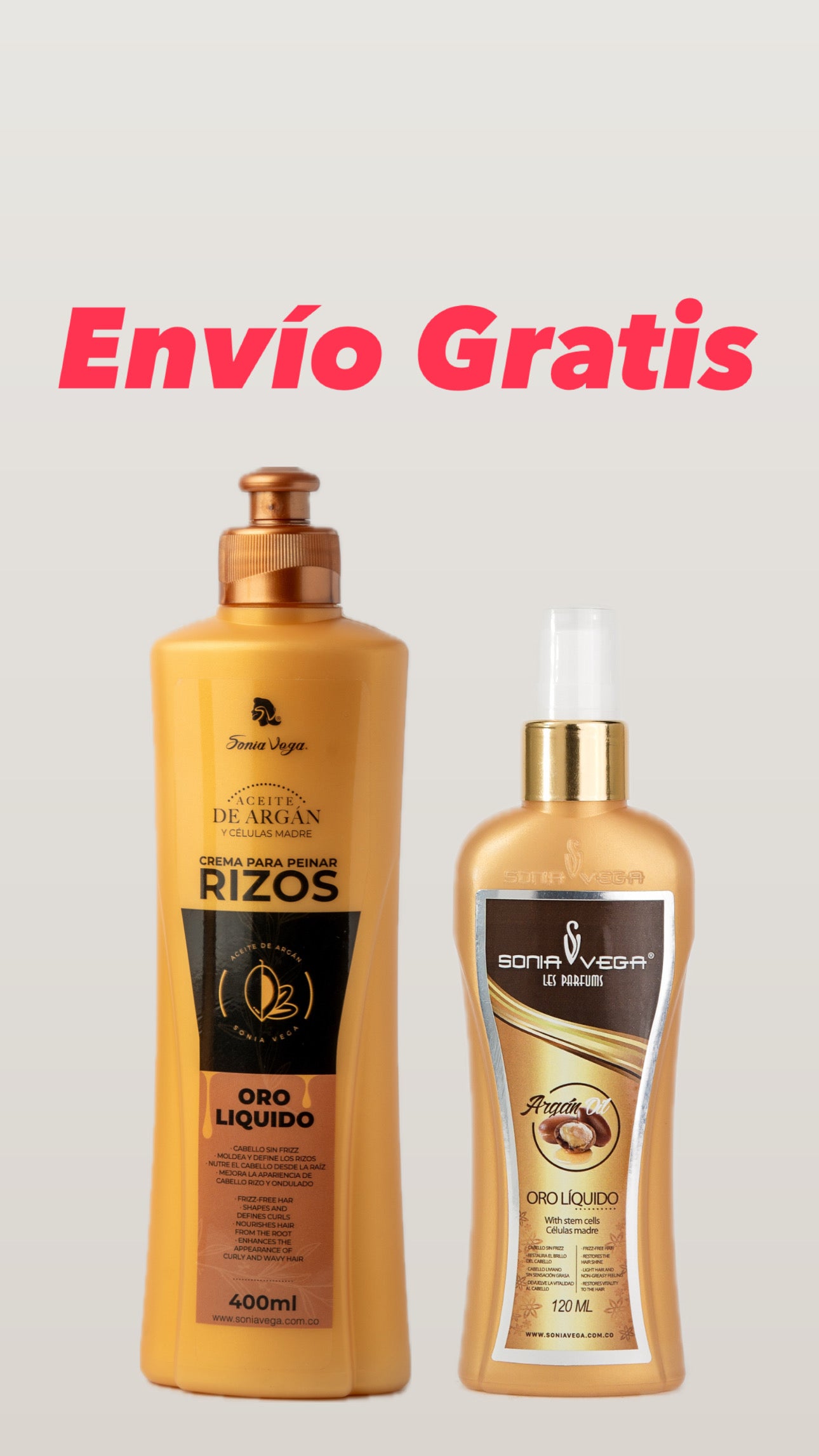 Kit Rizos Perfectos con Aceite de Argan