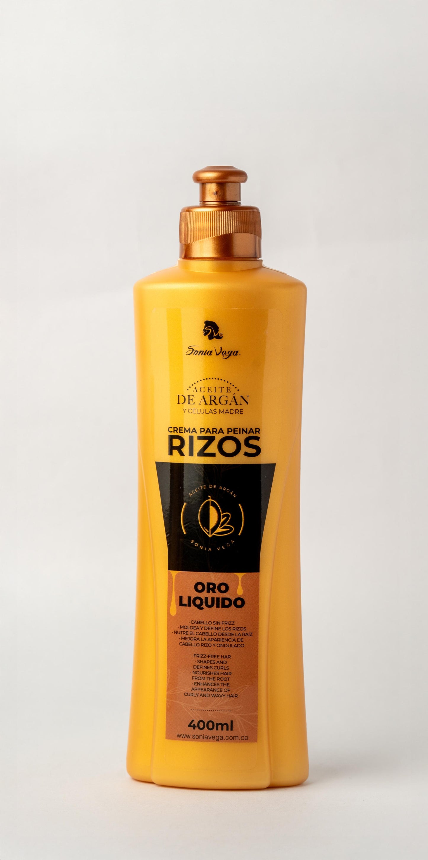 Crema de Peinar para Rizos con Aceite de Argán y Células Madre