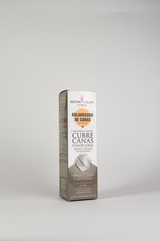Cubre canas Rubio Cenizo Platinado
