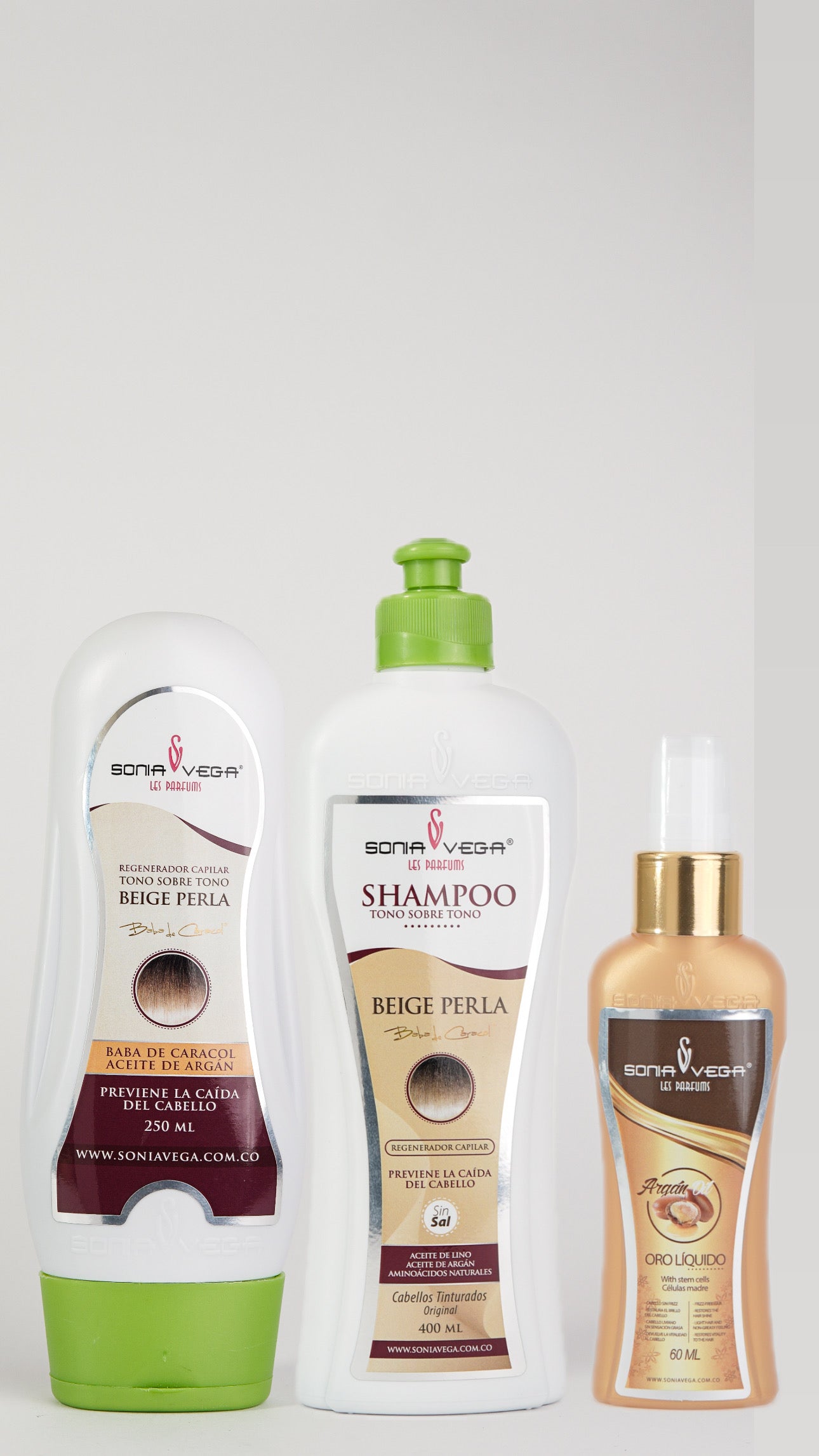 Matizante Beige Perla + Shampoo Beige Perla obsequiamos un aceite de Argan