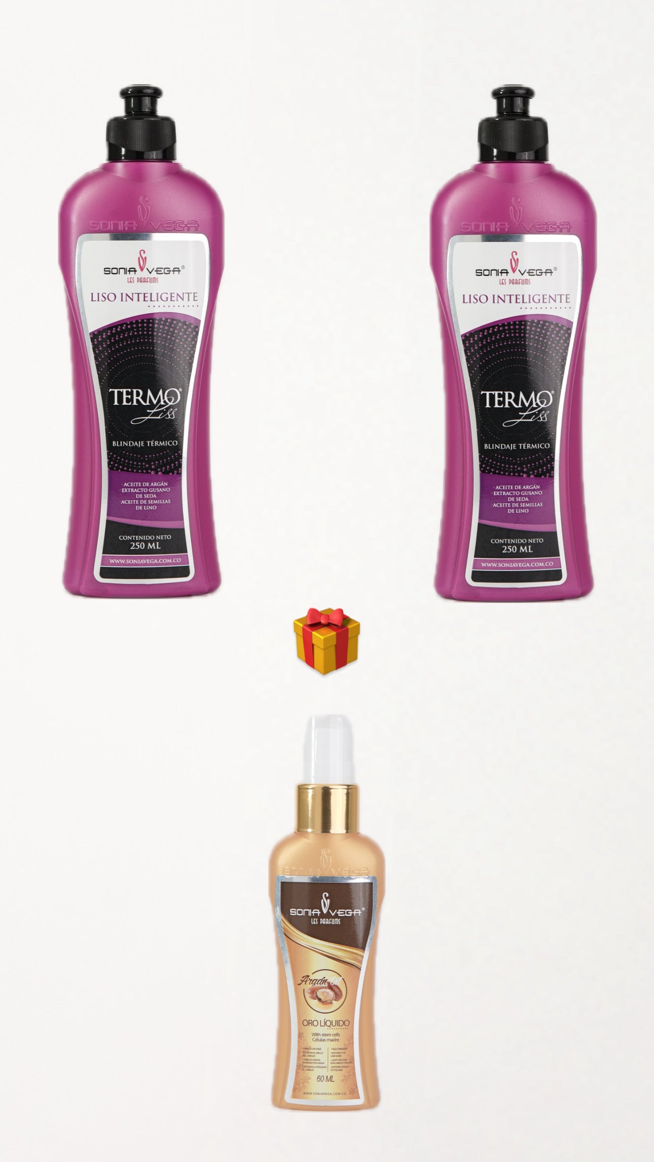 Pagas 2 termoliss y recibes un aceite de Argan