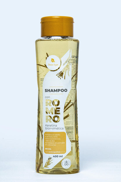 Shampoo Romero Con Keratina Biomimetica