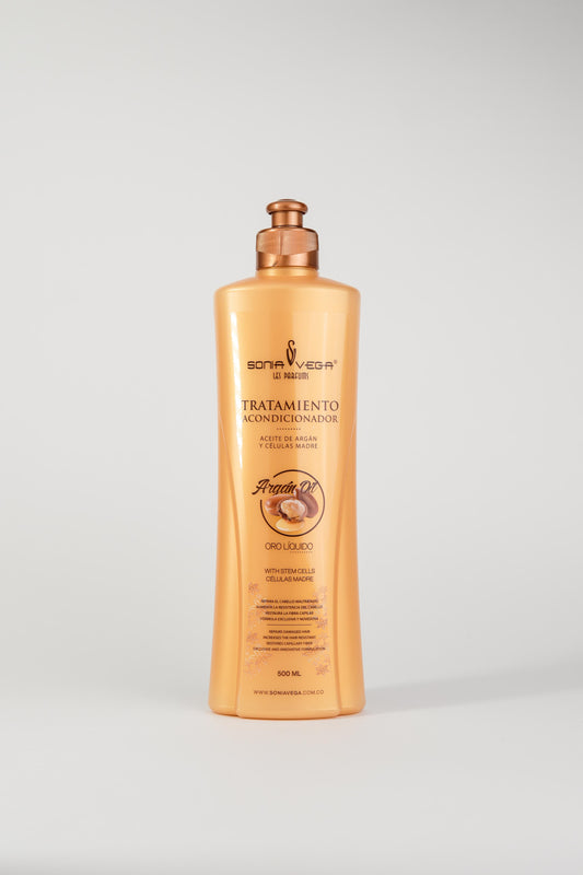 Tratamiento Acondicionador con Aceite de Argán y Células Madre